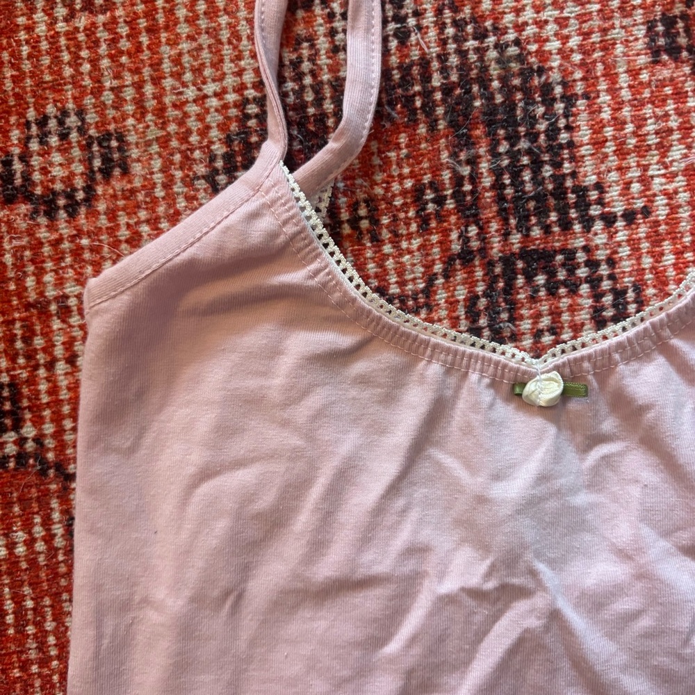 Rat Boi Scoop Back Cami in Baby Pink - Picture 5 of 10